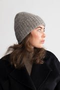 Lenny Beanie - Light Grey Melange