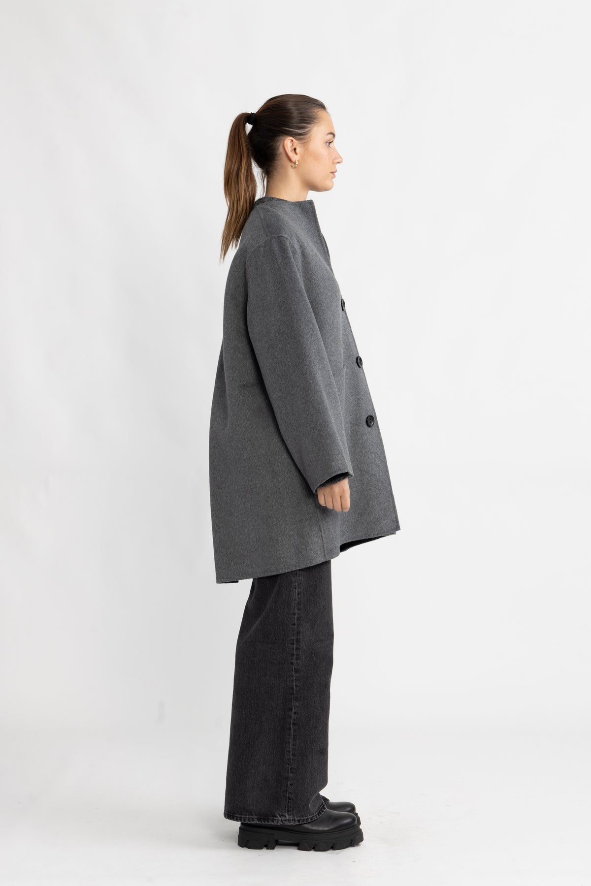 Sandy Wool Jacket - Grey