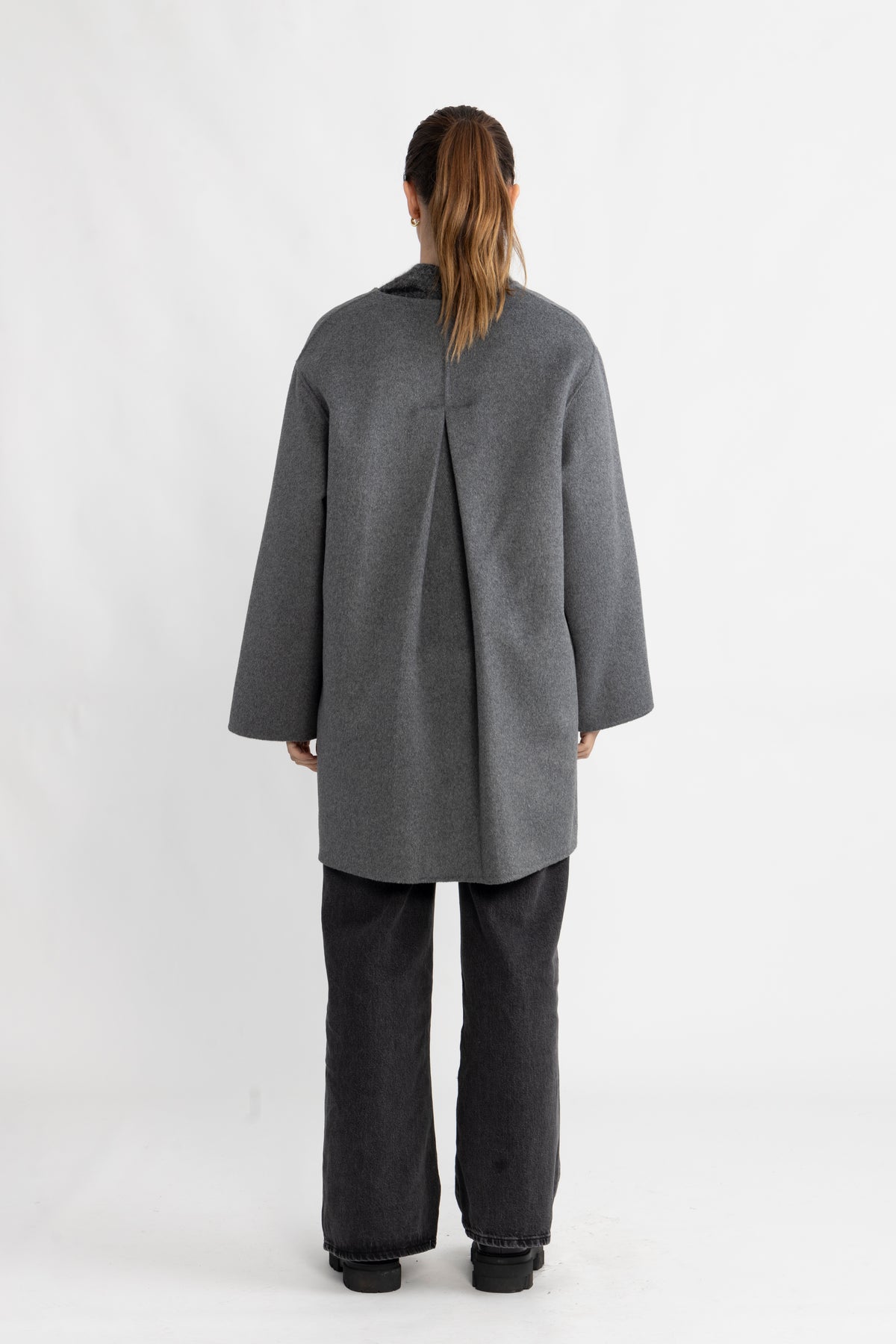 Sandy Wool Jacket - Grey
