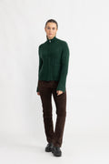 Lediona Hope Zip Cardigan - Pine Grove