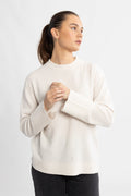 Yasemilie O-Neck Knit Pullover - Birch