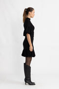Yasduraz 2/4 Short Dress - Black
