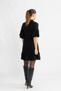 Yasduraz 2/4 Short Dress - Black