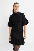 Yasduraz 2/4 Short Dress - Black