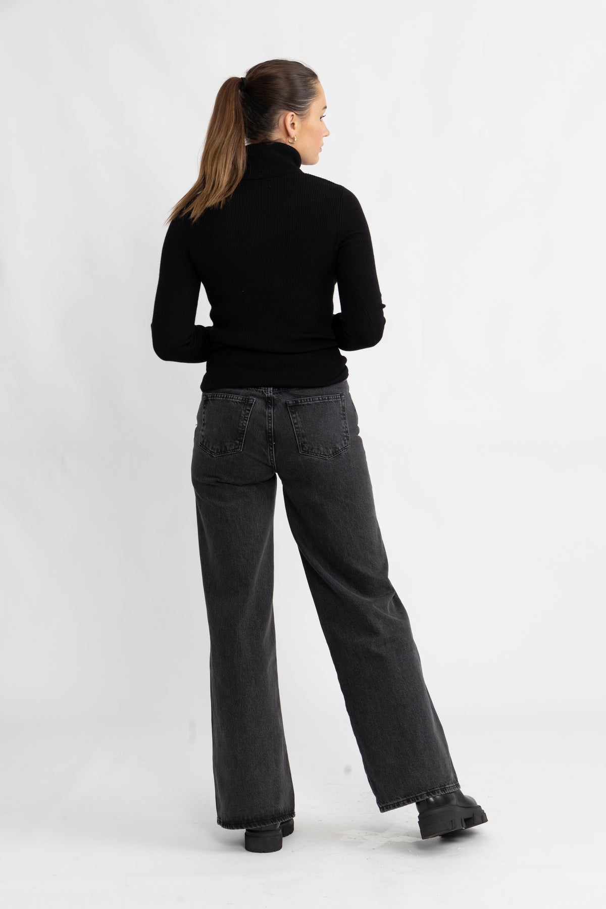 Rigmor Avalina Rib R Pullover - Black