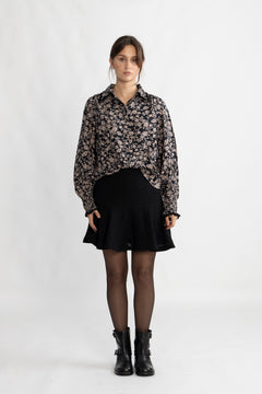 Yastilera Ls Shirt - Black/Tilera Fungi