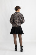 Y.A.S Yastilera LS Skjorta - Black/Tilera Fungi