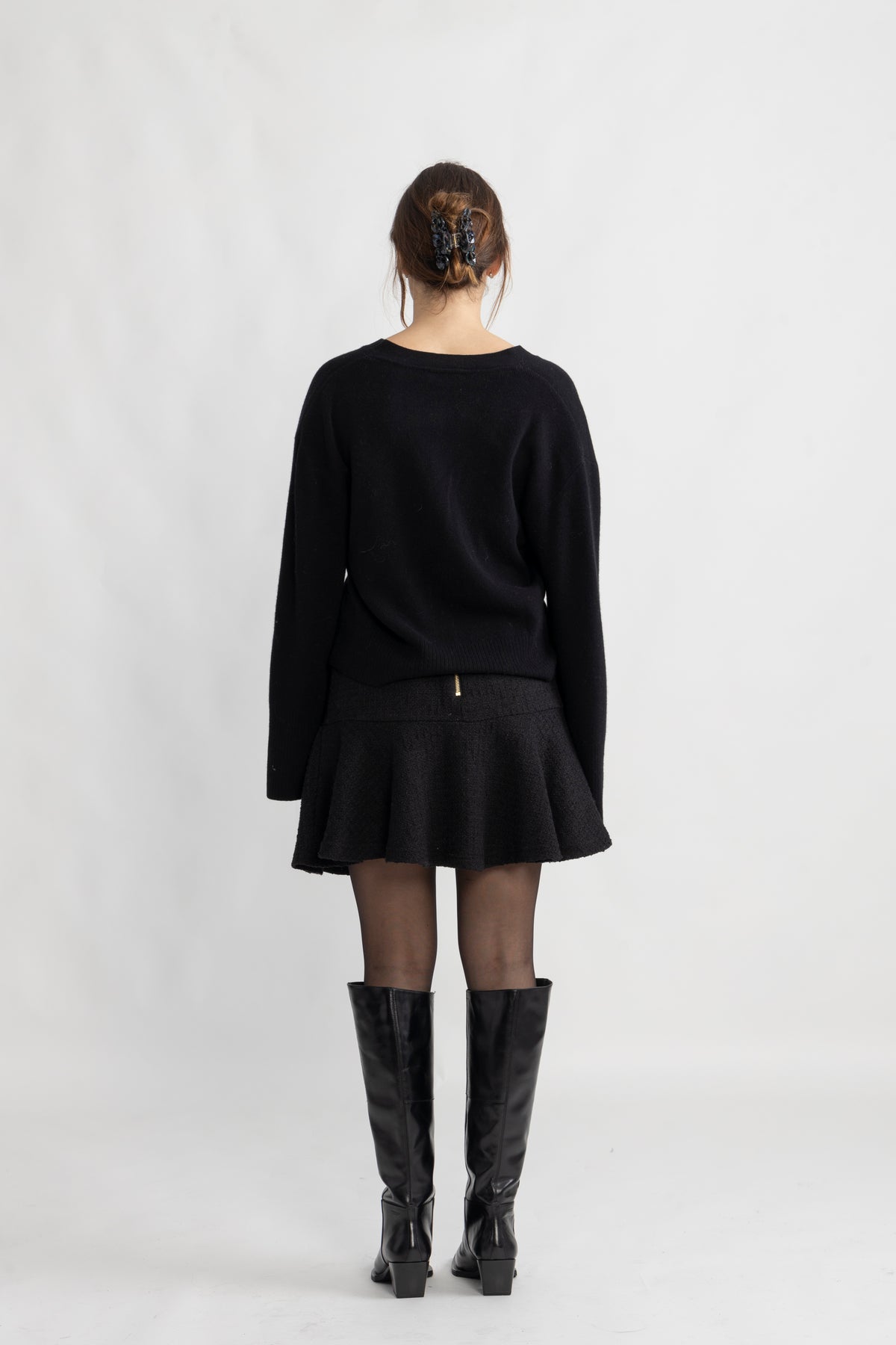 Cheddar Cardigan - Black