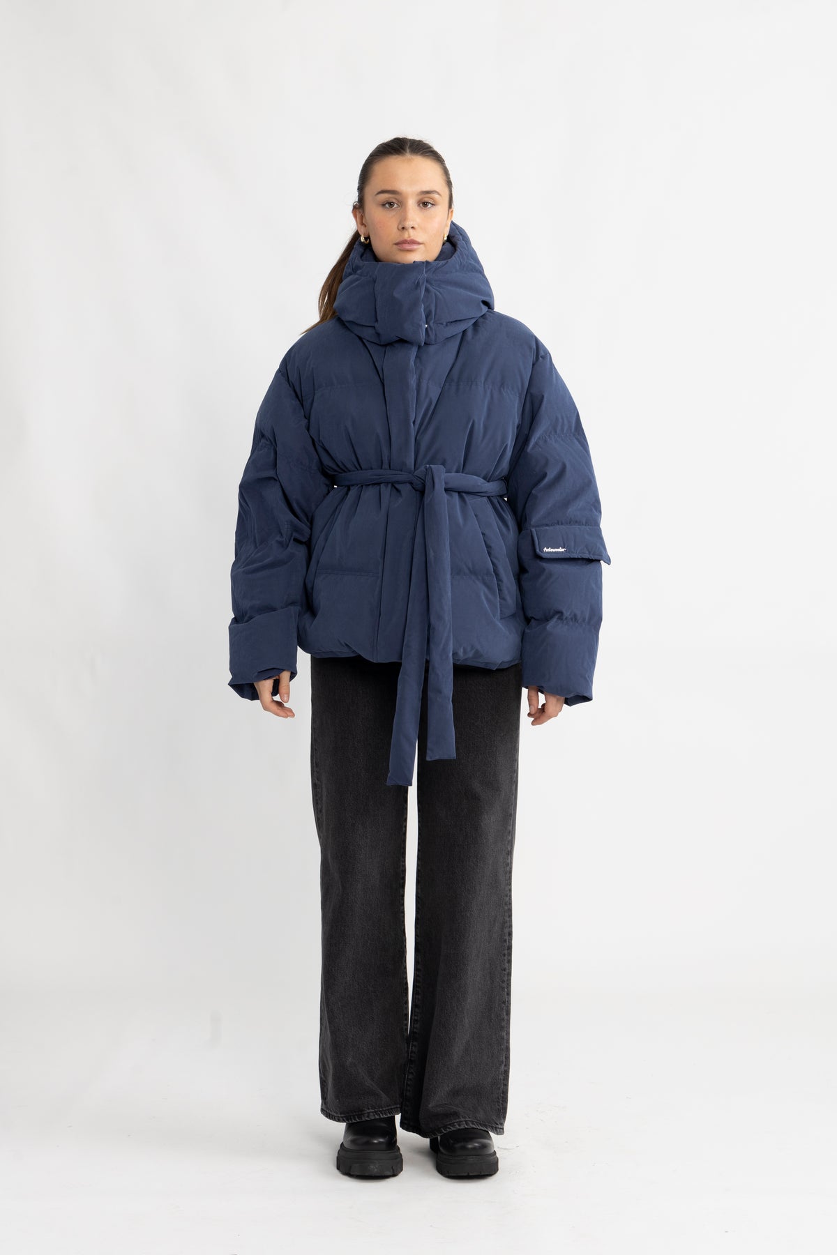 Steilia Brushed Jacket - Navy