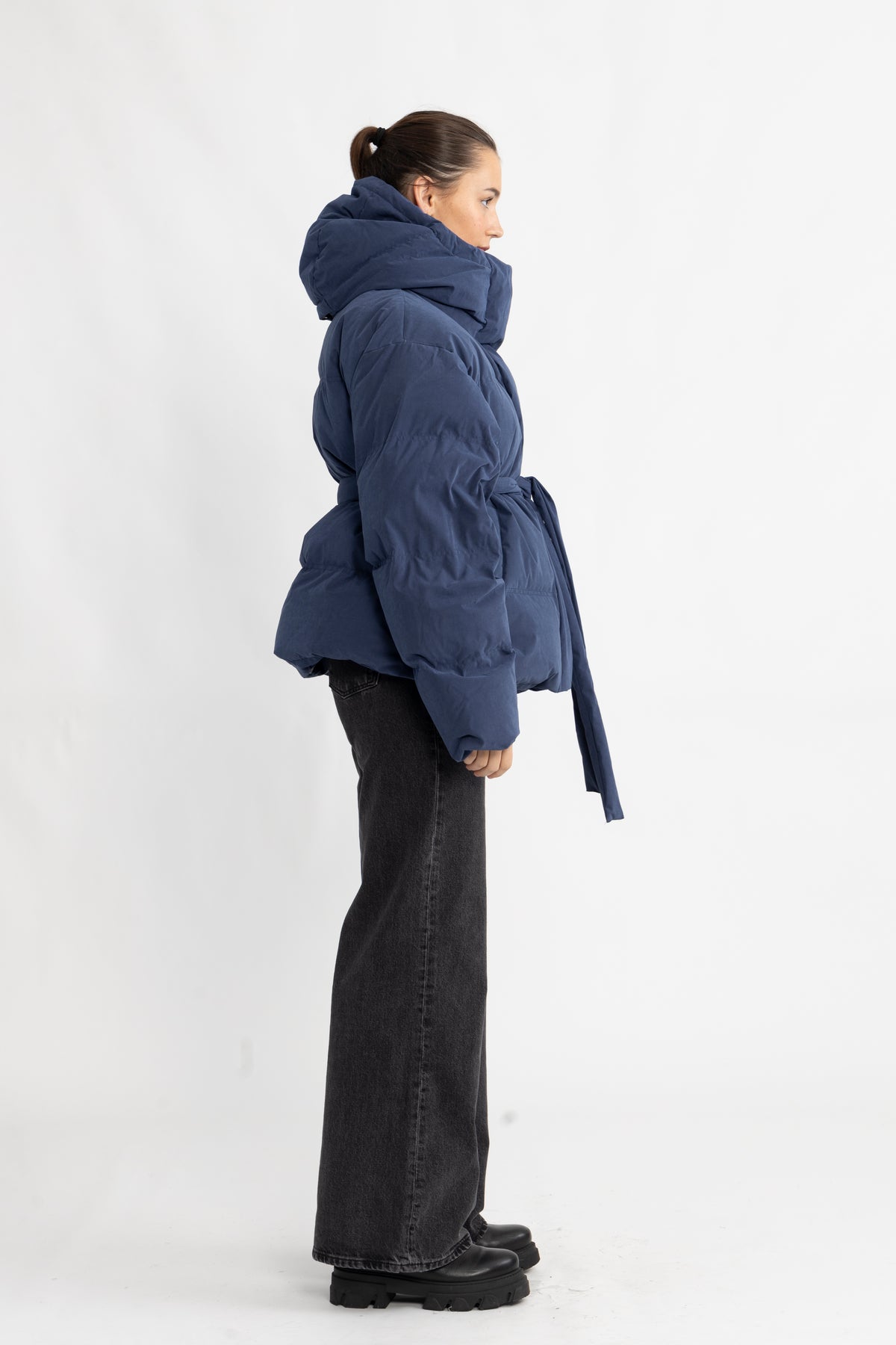 Steilia Brushed Jacket - Navy