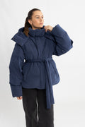 Steilia Brushed Jacket - Navy