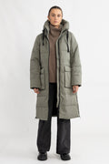 Pavine Down Zip Jacket - Mulled Basil
