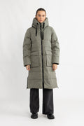 Pavine Down Zip Jacket - Mulled Basil
