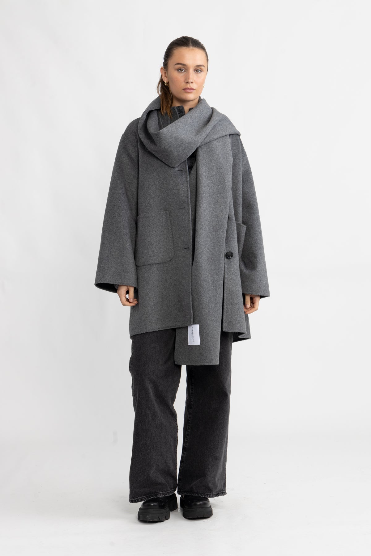 Sandy Wool Jacket - Grey