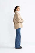 EsmundMD Twilljacka - Beige Twill Melange