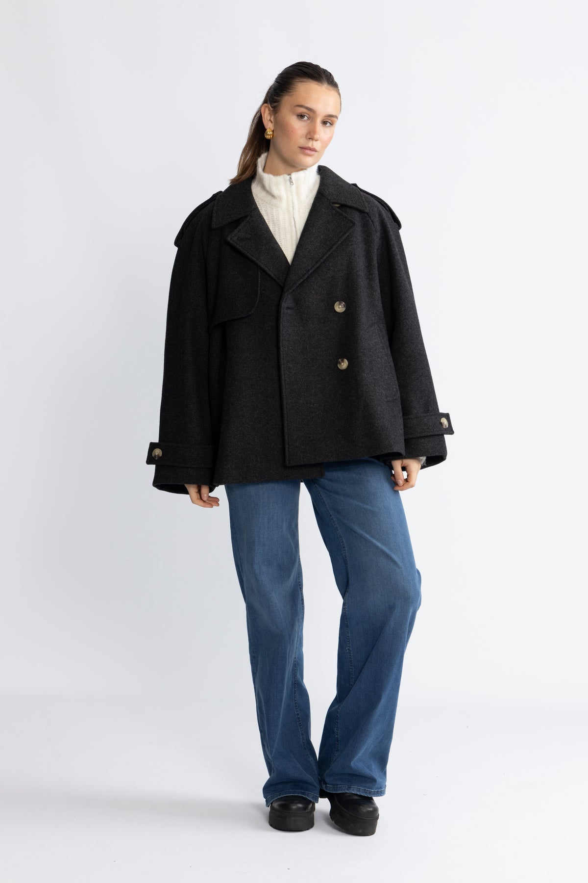 Modström EsmundMD Twill Jacka - Svart
