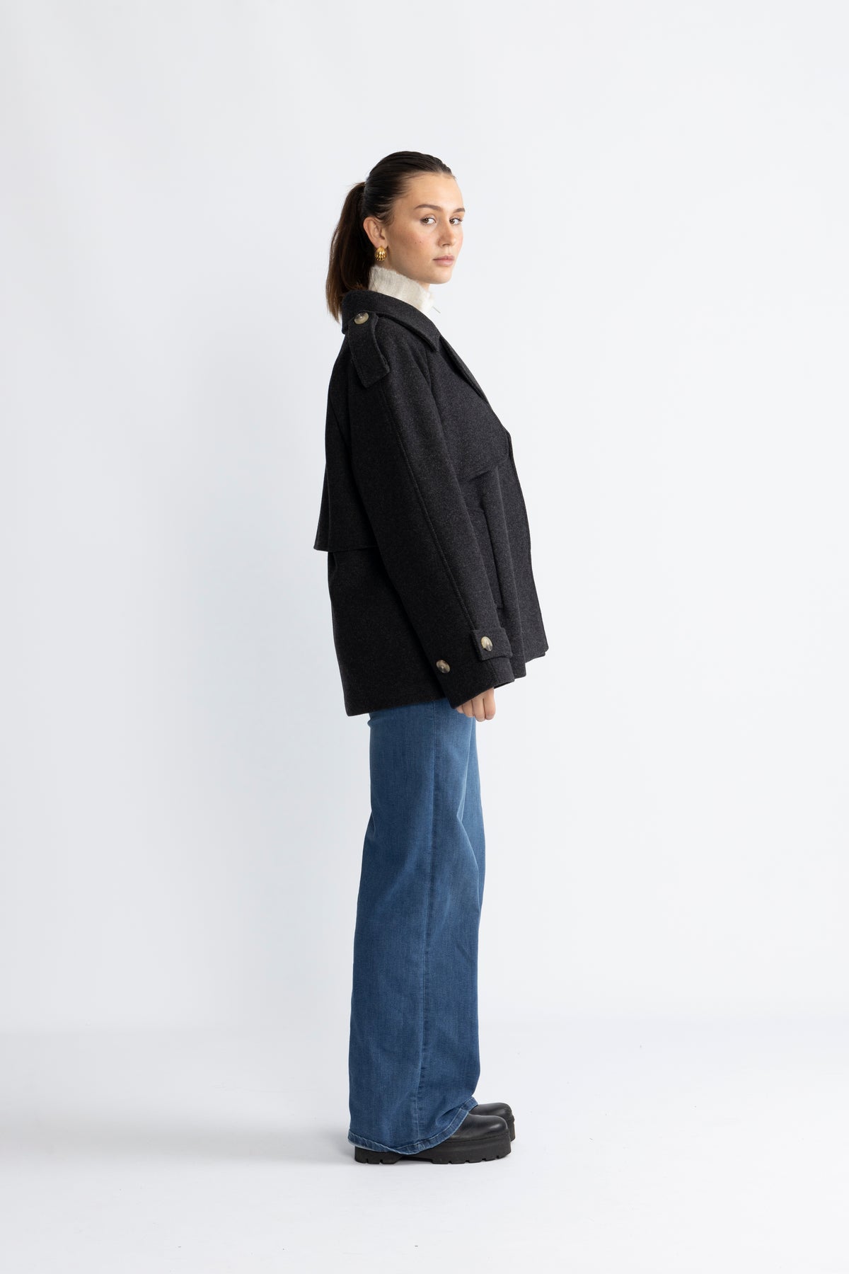 Modström EsmundMD Twill Jacka - Svart
