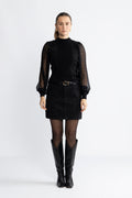 Yasstela Ls Knit Pullover - Black