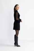 Yasstela Ls Knit Pullover - Black