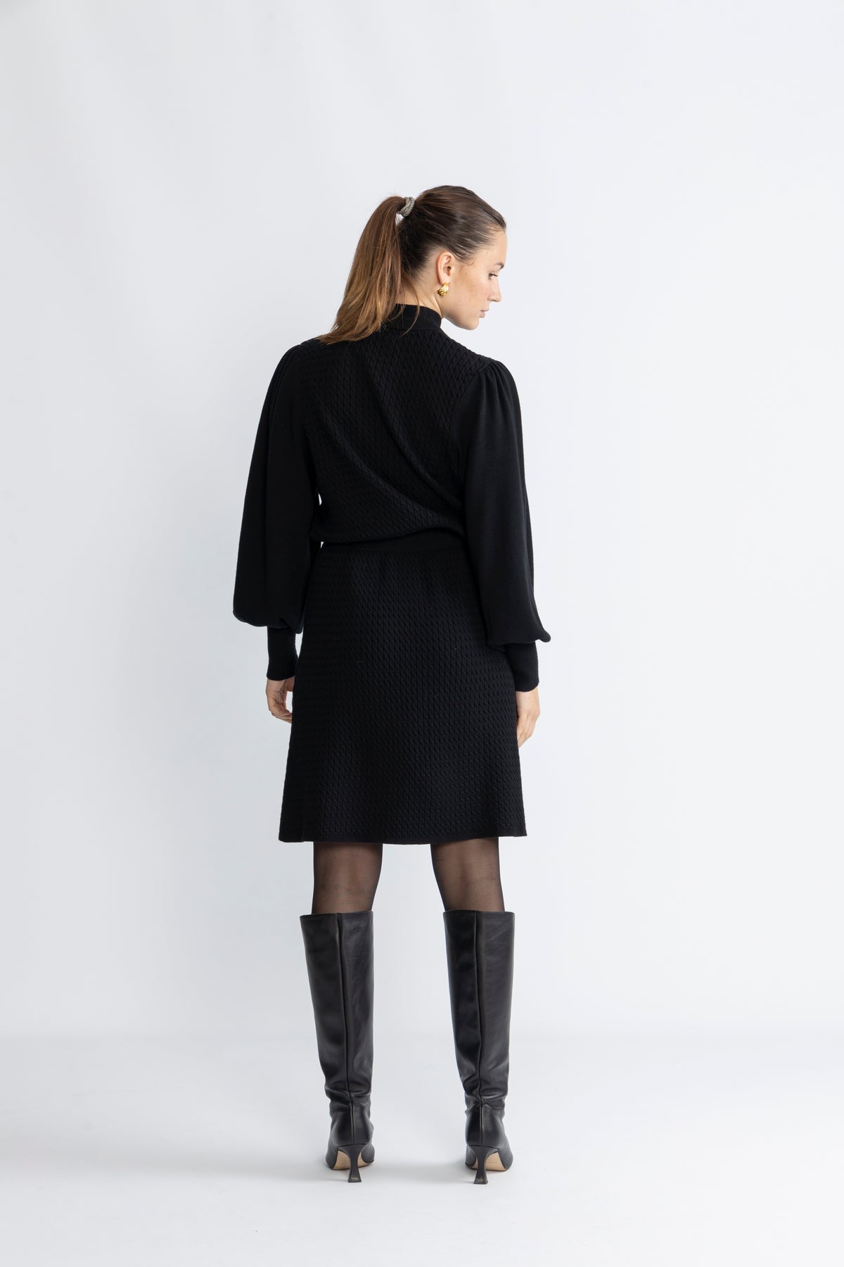 Amari Rachelle Dress - Black
