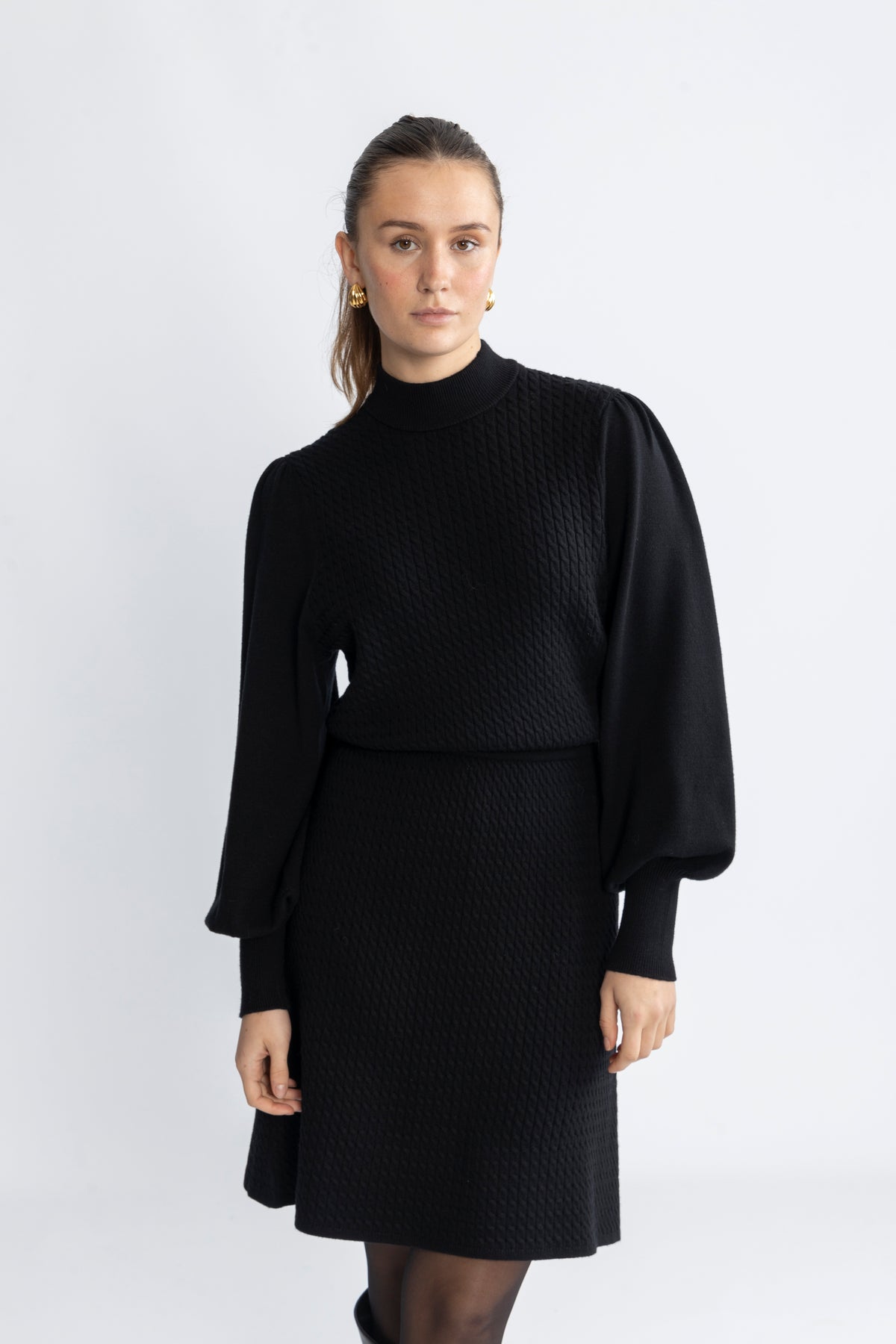 Amari Rachelle Dress - Black