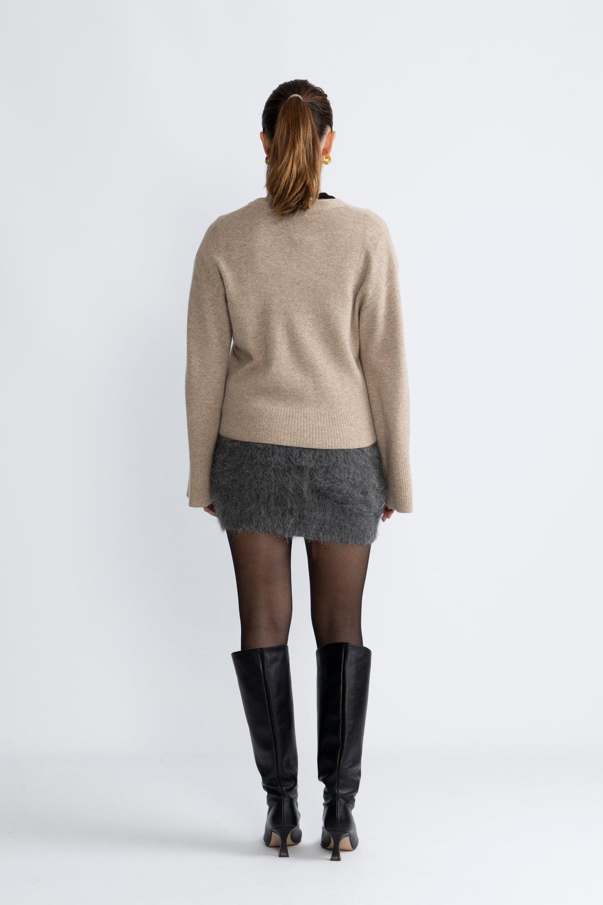 Cheddar Cardigan - Light Sand