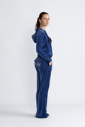 Heritage Crown Caisa Low Rise Pant - Blue Depths