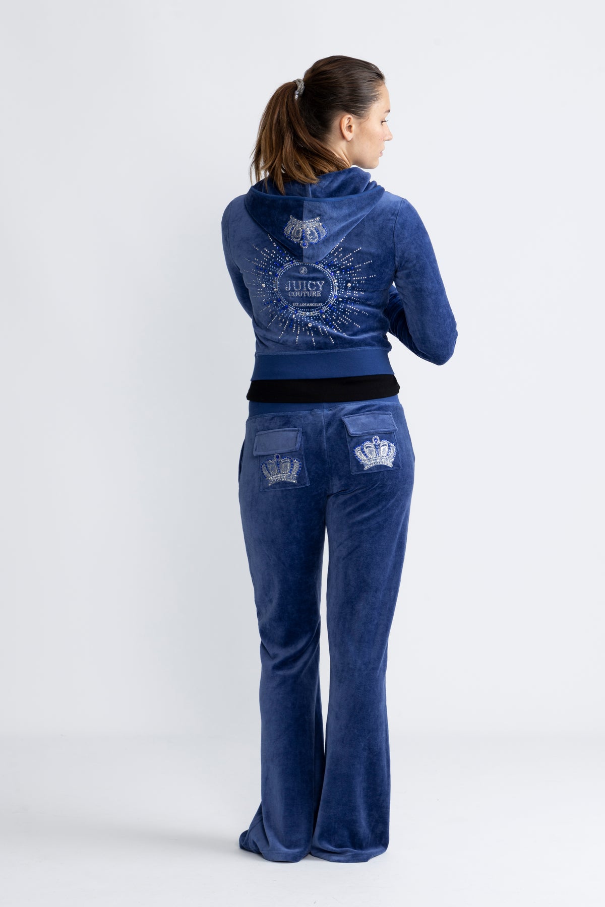 Heritage Crown Caisa Low Rise Pant - Blue Depths