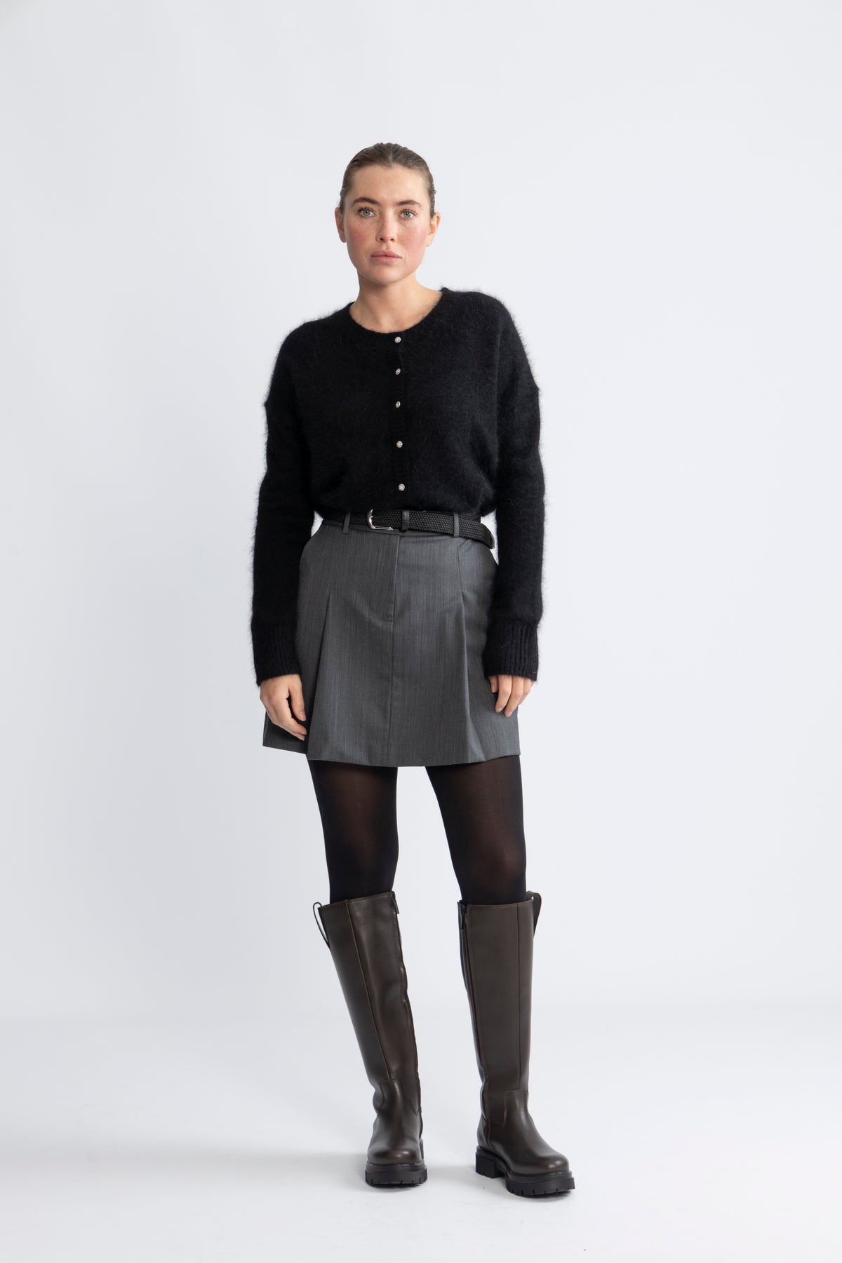 Hermine Cardigan - Black
