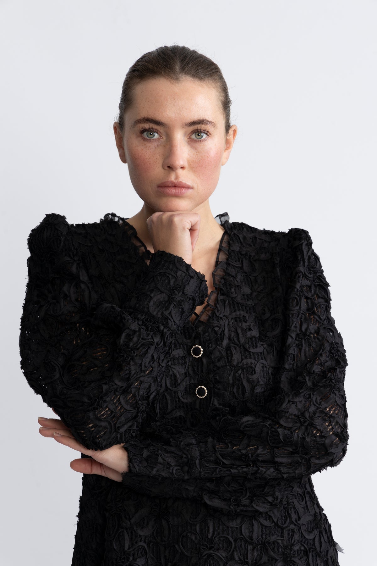 Yasflera Ls Dress - Black