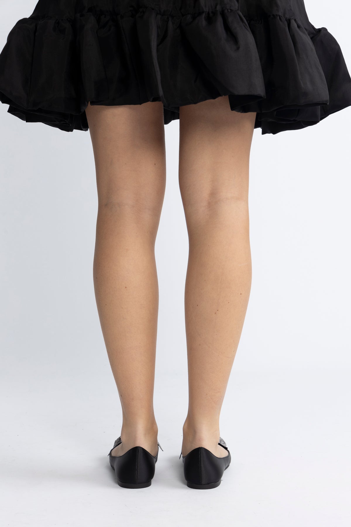 Magi Ballerinas - Black Satin