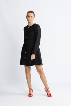 Yasmalea Ls Dress - Black