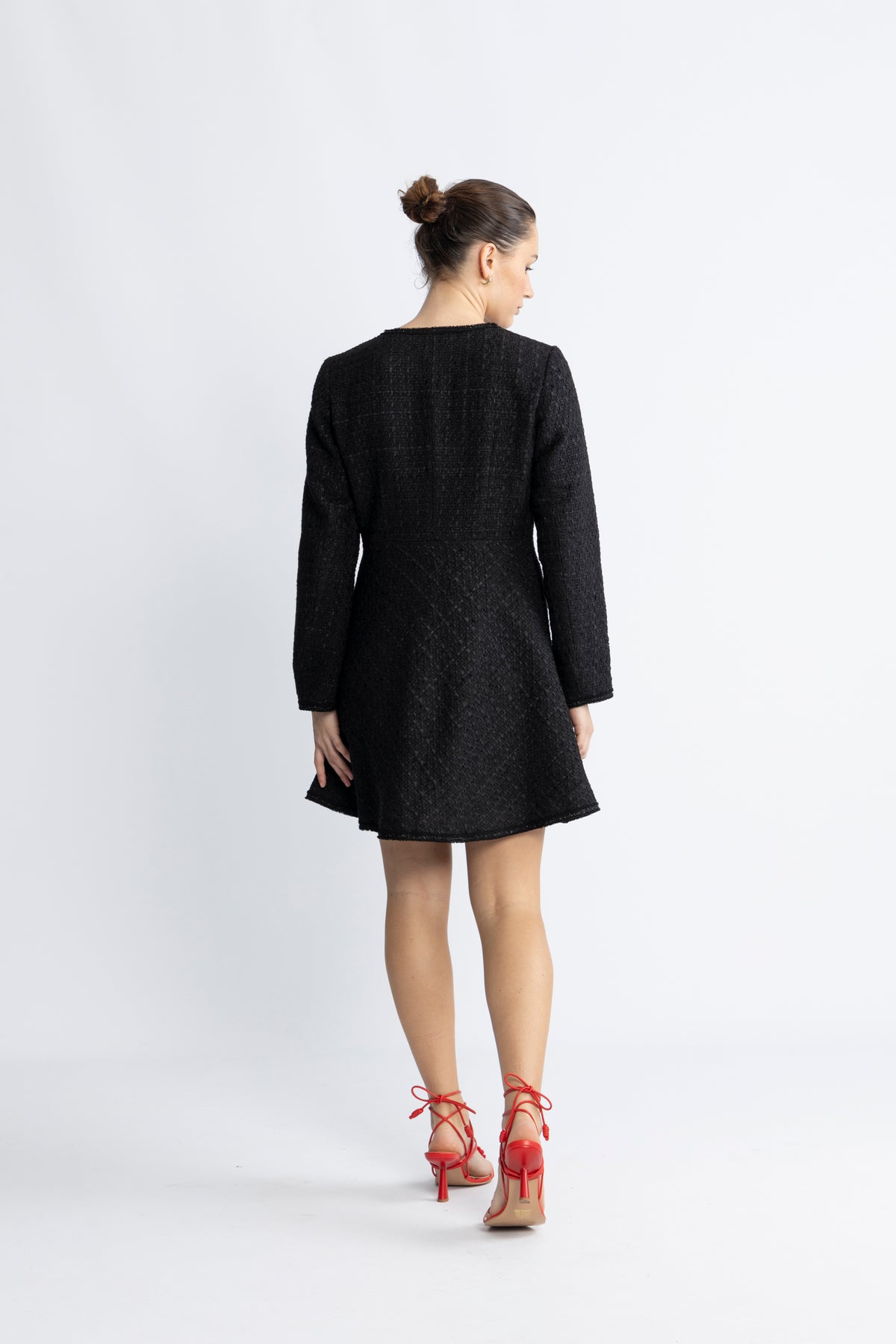 Yasmalea Ls Dress - Black