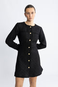 Yasmalea Ls Dress - Black