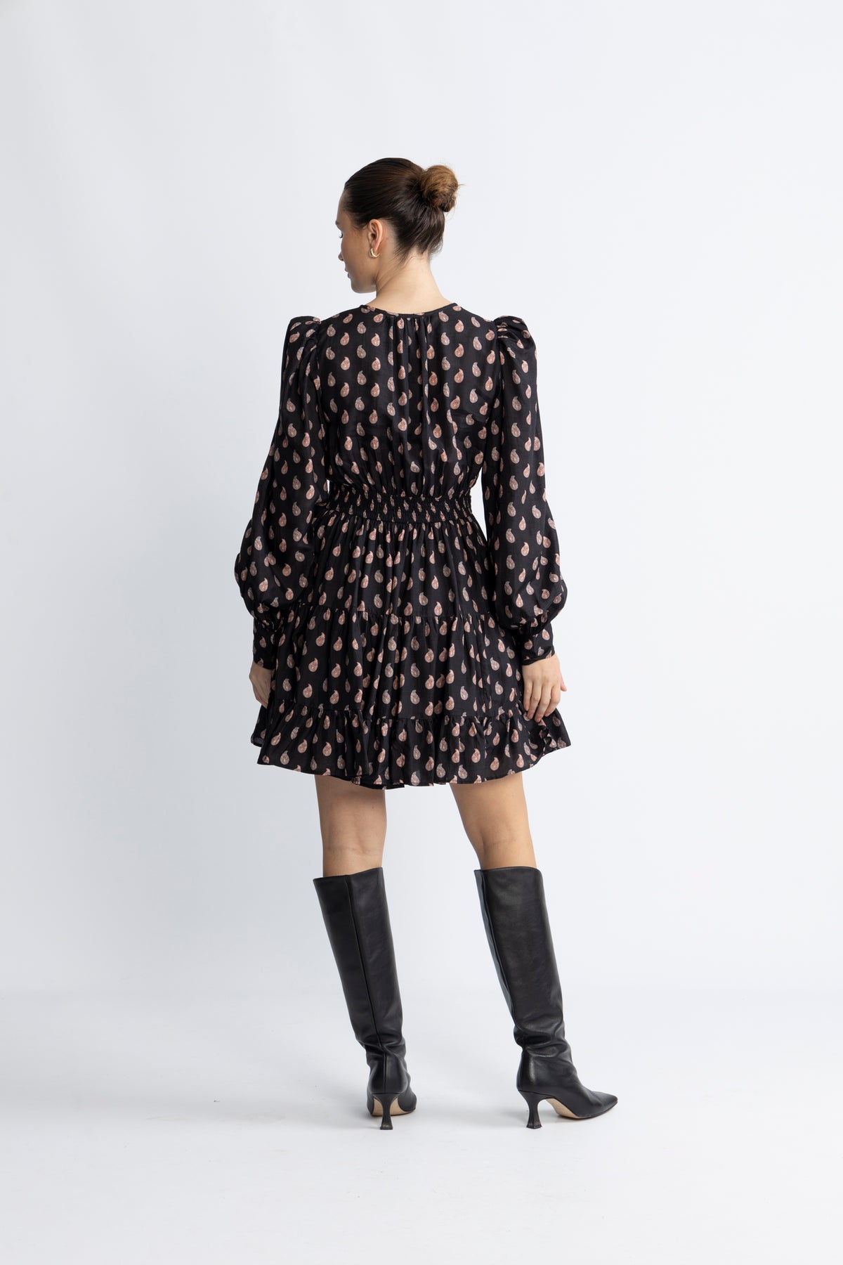 Viscose Mini Dress - Petite Paisley