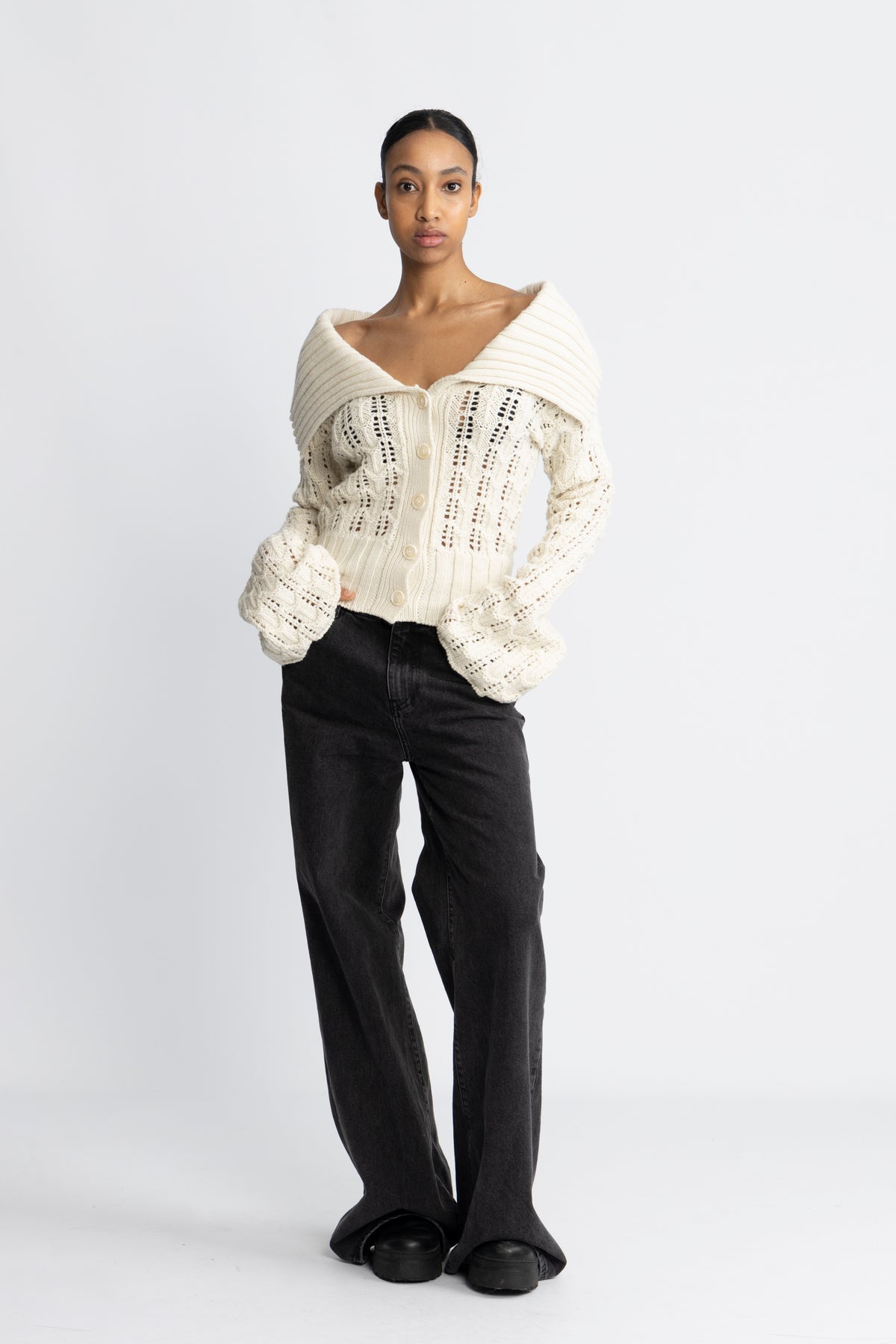 Sophie Cardigan - Ecru