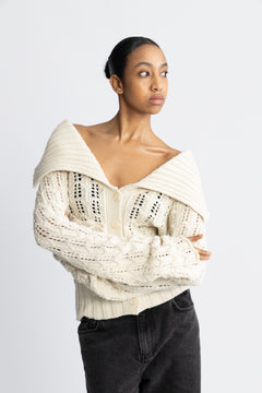 Sophie Cardigan - Ecru