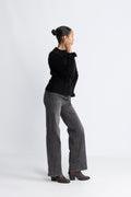 Yasthellis Ls Knit Cardigan S. - Svart