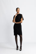 Edith Ss Short Dress - Svart