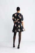 Poplin Mini Dress - Black Posey