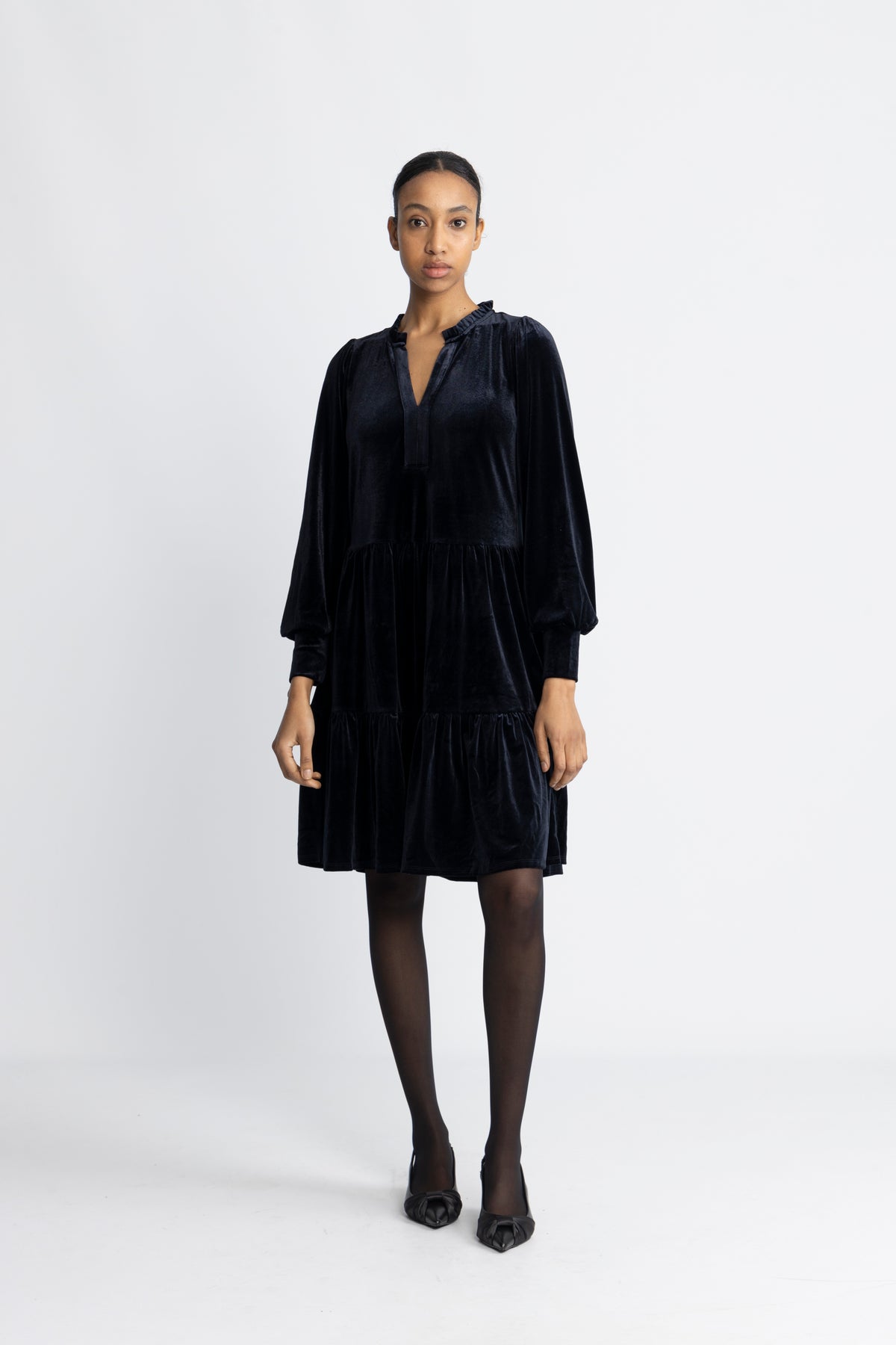 ViggasePW Dress - Dark Navy
