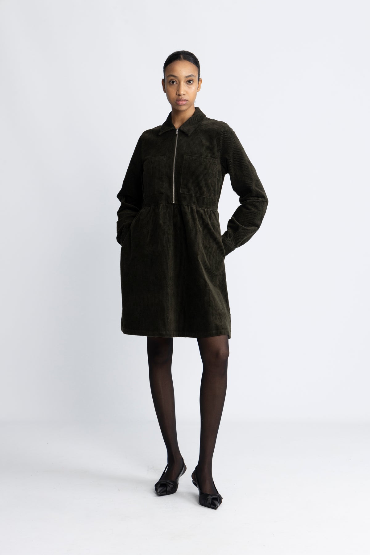 Arcelle Geggo Dress - Forest Night