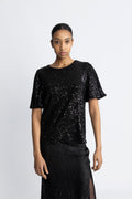 BarbaraIW Boxy Top - Black