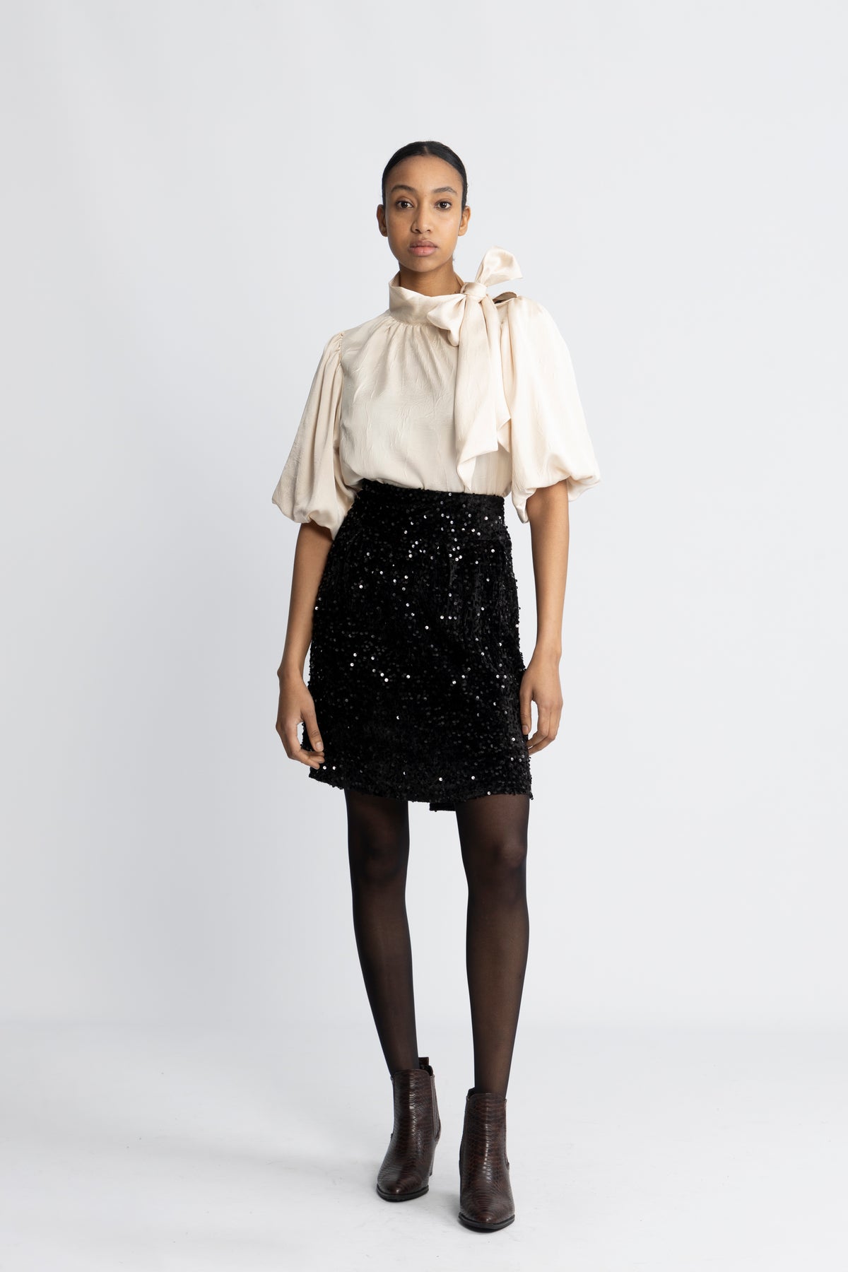 Kesha Blouse - Champagne