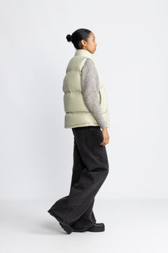Steilia Down Vest - Lt. Green