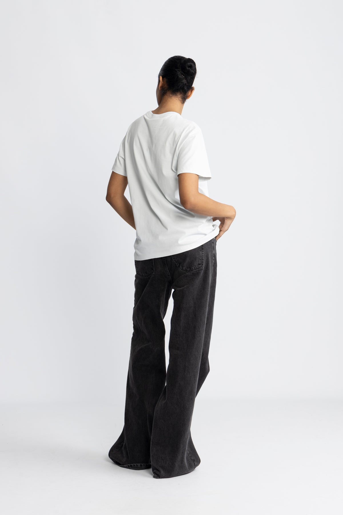 GANNI Basic Jersey Kittens Relaxed T-Shirt - Illusion Blue