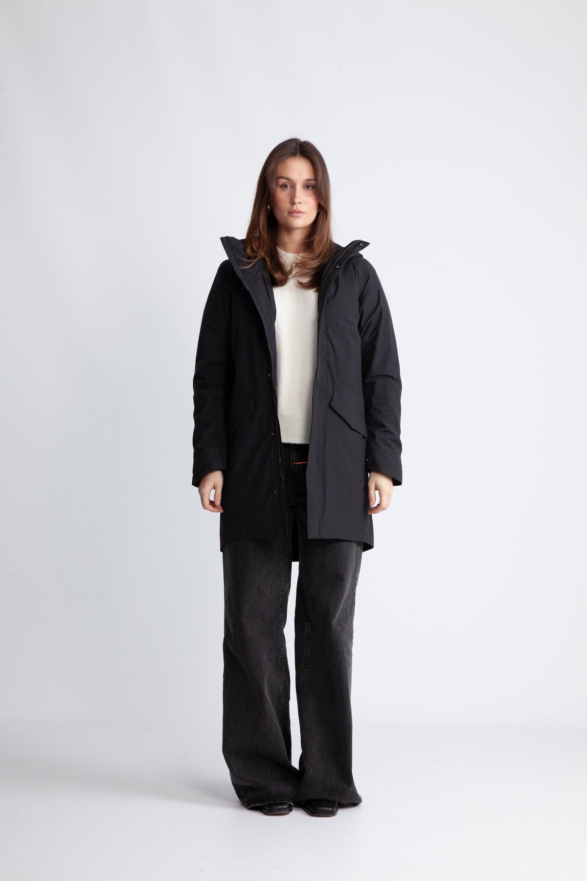 Lausanne Parka - Svart