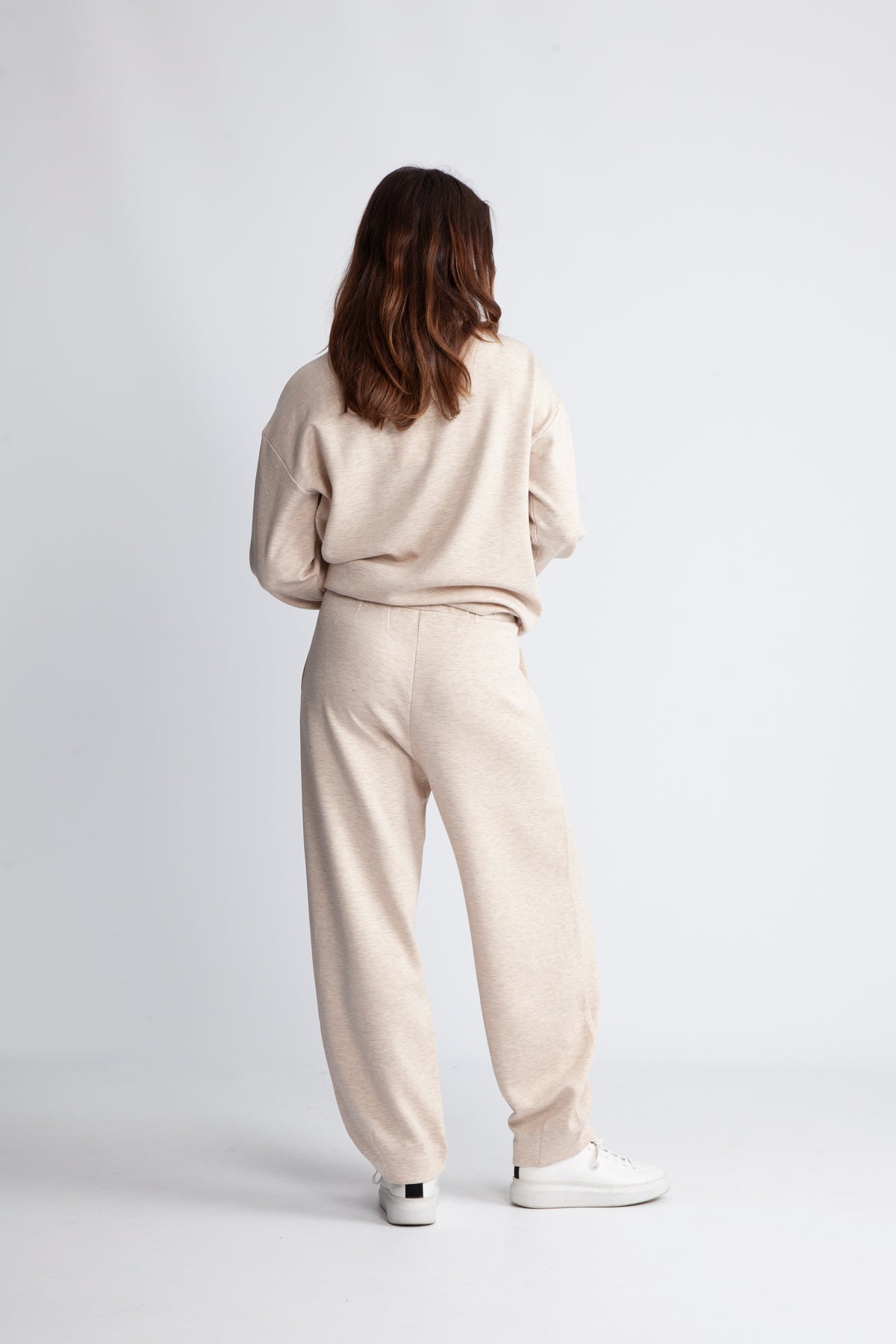 LaicentIW Vincent Mel Mono Sweat - Vanilla Melange