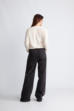 MonikaIW Cardigan - Vanilla Melange