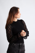 Yasdotera Ls Knit Pullover - Black
